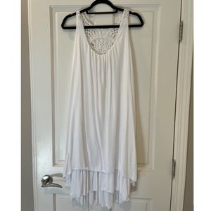 Beautiful White Summer Dress, Size M